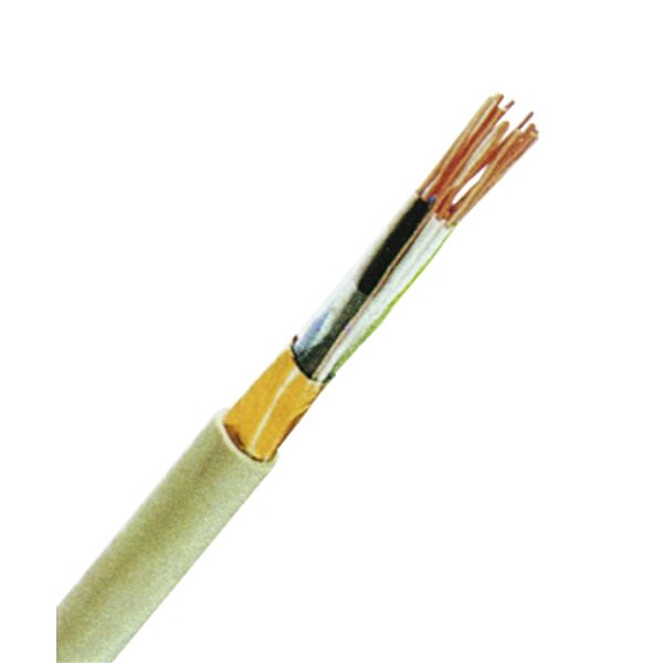 Halogenfree Telecommunication Cable J-H(ST)H 4x2x0,6 grey (The price is shown without markup on metals. Request a quote for accurate information) image 1