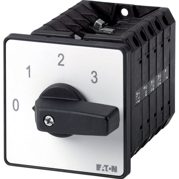 T5B-5-15876/E Reversing star-delta switches, T5B, 63 A, flush mounting, 5 contact unit(s), Contacts: 10, 60 °, maintained, With 0 (Off) position, D-Y-0-Y-D, Design image 3