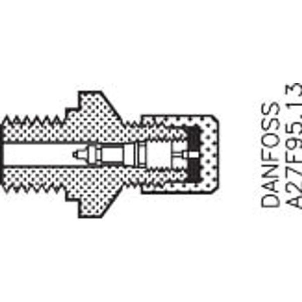 Pressure gauge connector (PMFL/FH) image 1