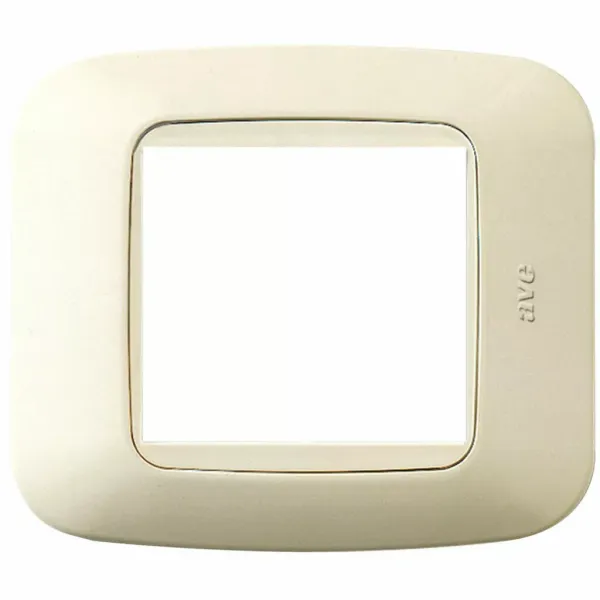 SINGLE PLATE 2M.IVORY YES SERIES image 1