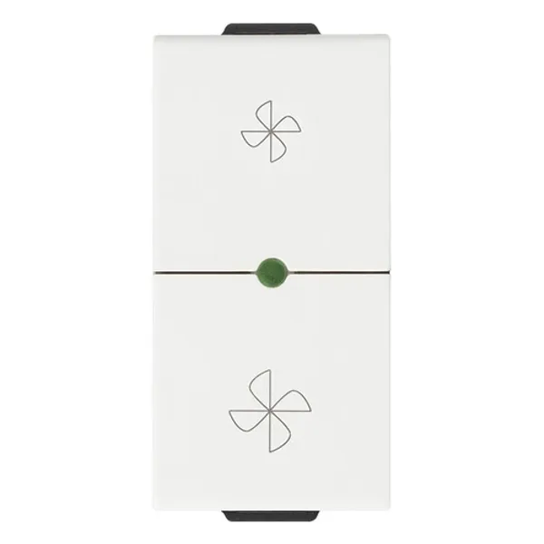 Dimmer for fans 120V white image 1