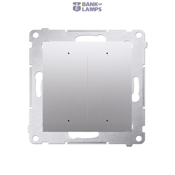 Battery-powered transmitter that directly controls other Simon GO devices, [Wi-Fi] - CONTROL B, 3V, (module), silver matt metallic image 1