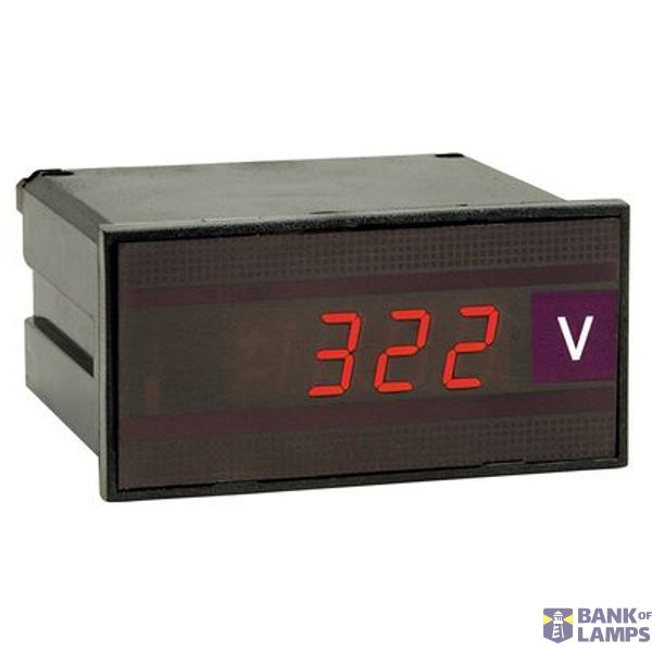 DGP 96 - digital voltmeter for unidirectional direct voltage (direct input) 1000 points - Format: 96x48mm image 1