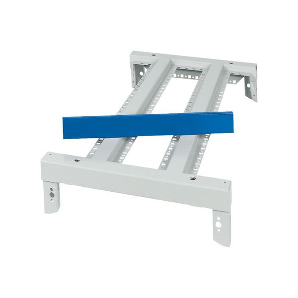 XTSZFBA-W425 Top frame with design strip, W=425mm, grey image 3