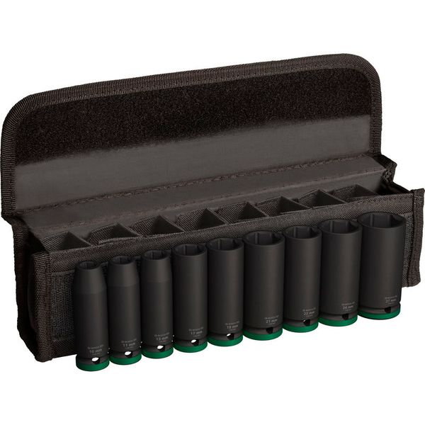 PRO Impact Sockets 1/2" Deep 9-PC Set image 1