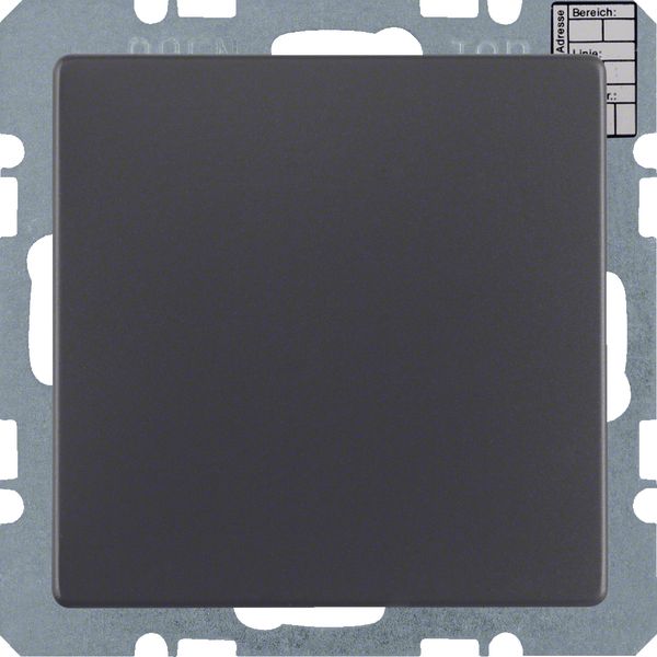 KNX CO2 sensor w. humidity and temperature regulation, Q.x anthr. velv image 1