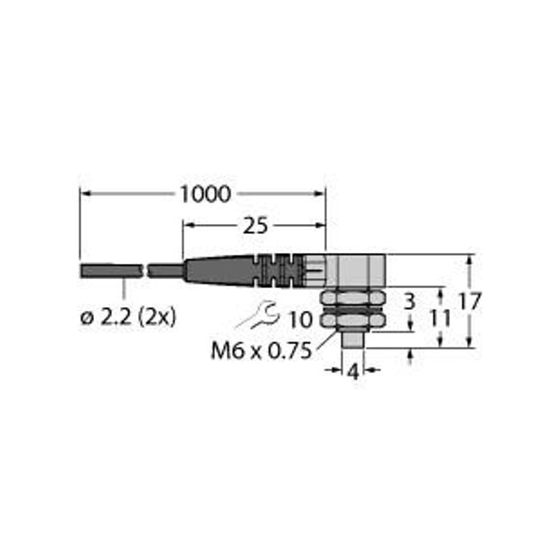 Plastic Fiber Bifurcated Fiber   PBAT43UHFTA-VL image 1