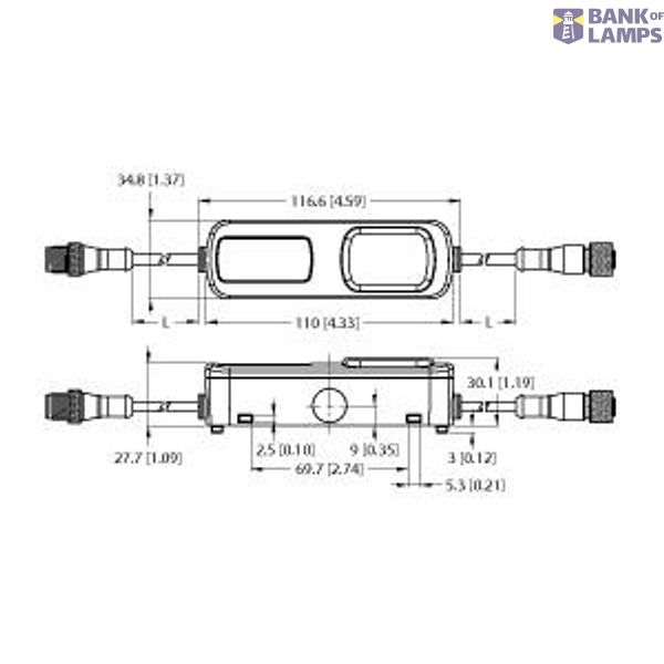 Pick-to-Light Placement Sensor   PTL110S-L-QPS150 image 1