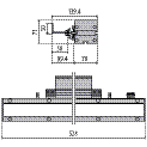 STRIP SQUARE+L 528 14W ELL40x60 840 DALI image 7