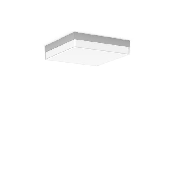 FLAT SLIM square, 13...21 W, 1300...2300 lm, 830, 840, silver, DALI Ce image 1