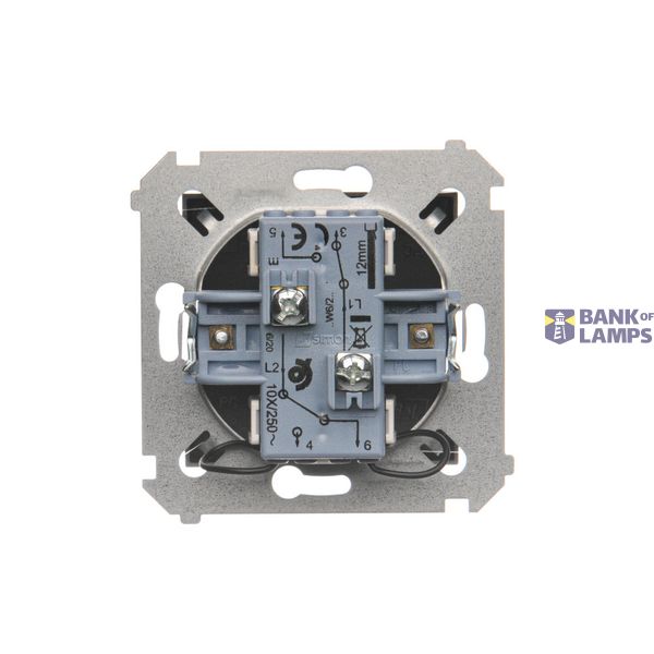 Triple frame for plasterboard boxes, anthracite, metalic image 1