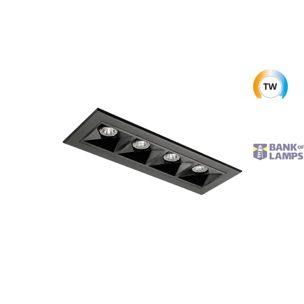INSPIRE R 150 MUSTA 2000-4000K TW LEDDIM image 1