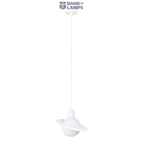 Pendant lamp HYPERION 1 white image 3