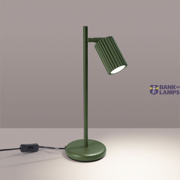 CARBON DESK LAMP WITH MODERN DESIGN, RUBBER LAMPSHADE image 4