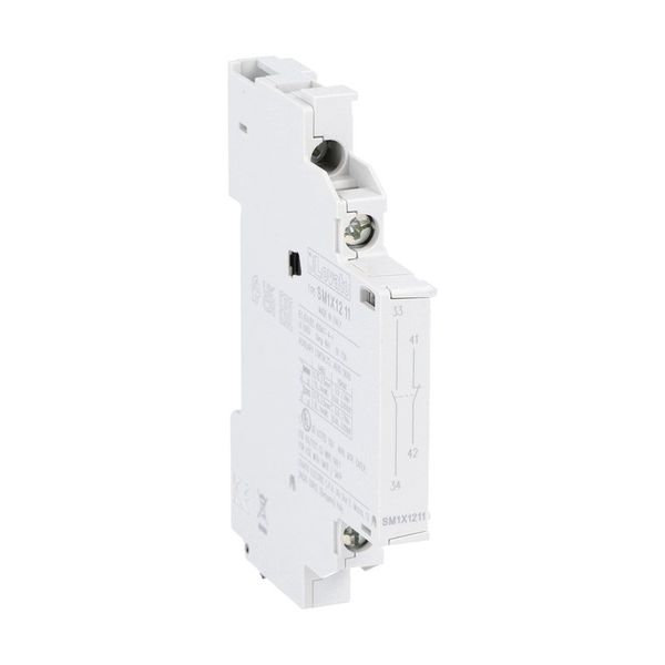 Add-on auxiliary contact. Side mount 1NO+1NC. For SM1… image 1