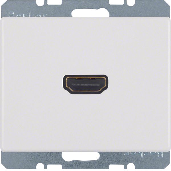 High definition soc. out., arsys, p. white glossy image 1