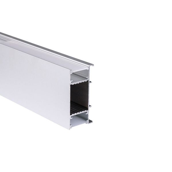 Wall aluminum profile NB, 42x85 mm, without diffuser, 2 m image 1