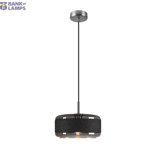 PANTILO ROPE 27, pendant light, 250cm, E27, 15W, silver image 1