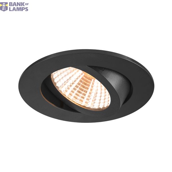 NEW TRIA® UNIVERSAL 68, recessed ceiling light, 2500/3000/4000K, 38°, IP 20, round, black image 3