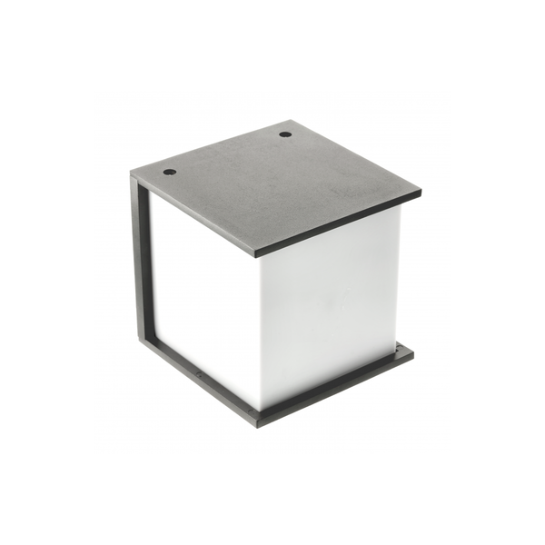 Facade luminaire LEO, E27, max. 18 W, IP54, graphite image 1
