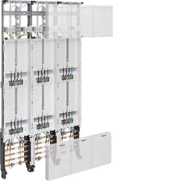 Complete field, meter field, univers Z, 1350 mm, 6 meter positions, 3-point, 3-field image 1