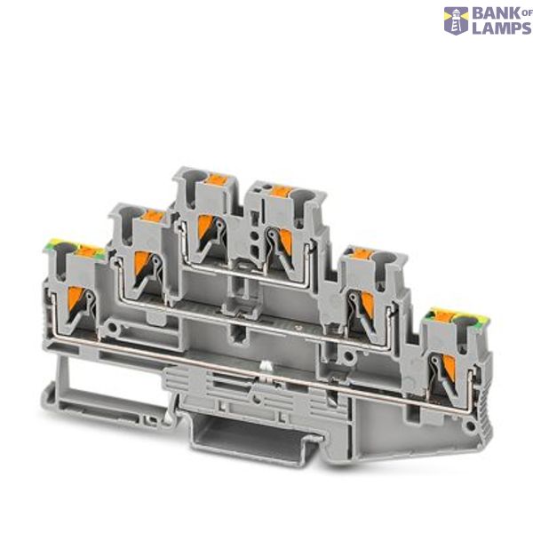 PT 2,5 PE/L/L-D-R-CLX - Protective conductor terminal block image 1