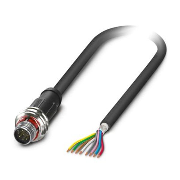 SAC-8P-P12MS/ 3,0-PUR SH - Sensor/actuator cable image 1