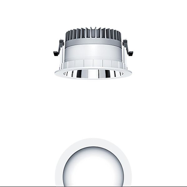 PANOS R R150 3k-830 SWI H AL WH - LED ceiling-recessed luminaire image 1