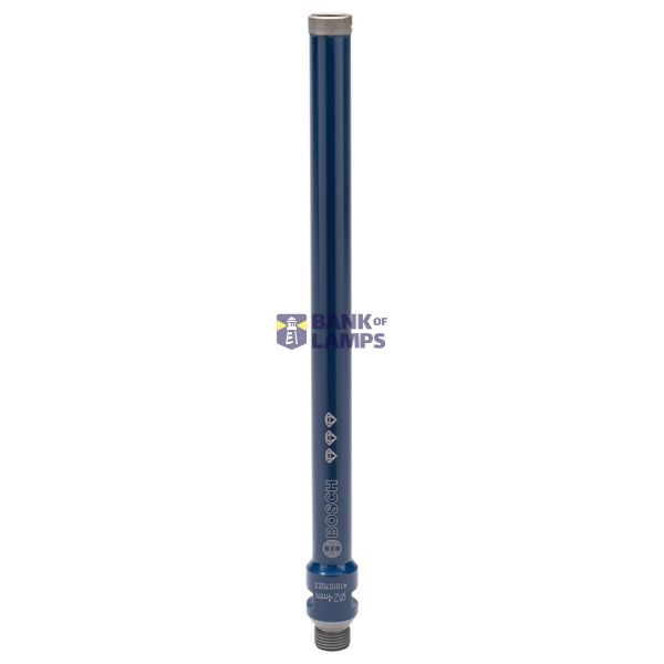 Diamond wet core cutter G 1/2" Best for Concrete 24 mm, 300 mm, Ring, 10 mm image 1
