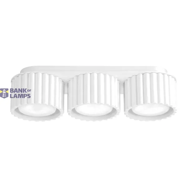 Ceiling lamp AURA 3 white Gx53 image 1