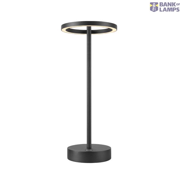 VINOLINA ONE, table lamp, battery, IP54, 2700K, TOUCH, black image 3