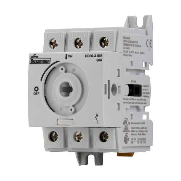 RD80-3-508 Switch 80A Non-F 3P UL508 image 17