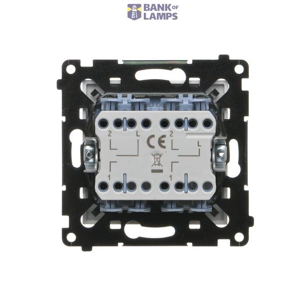 SOON ON SALE, single IEC antenna socket - male terminal, (module), Simon 24, IP20, cashmere image 1