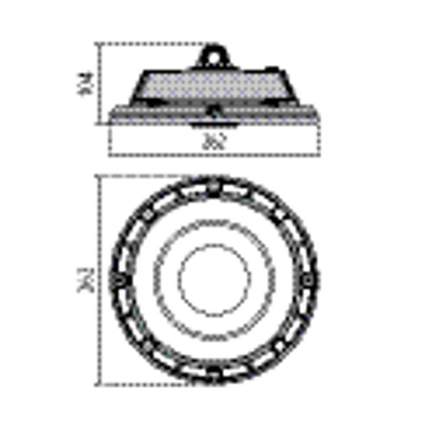 A+ 100 C/EW 4000K DIM1-10V BLACK image 5