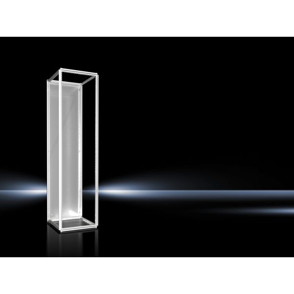 VX Modular enclosure, WHD: 600x2200x600 mm, sheet steel image 1