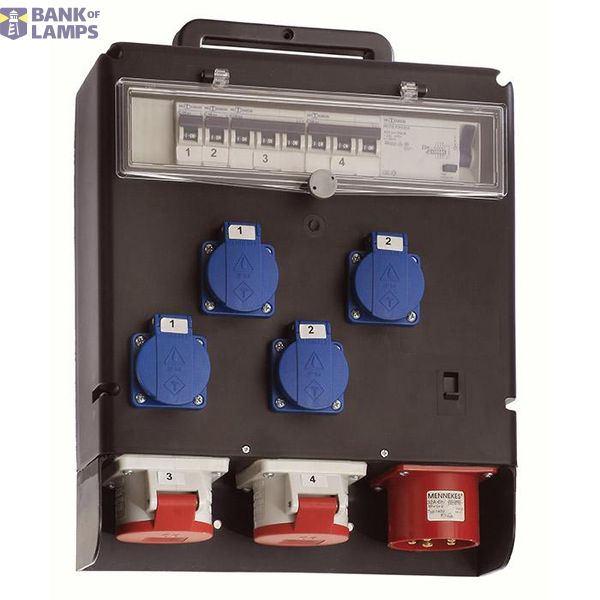 Schwabe CEE FIXO III Stroomverdeler 400V 32A IP44 image 1