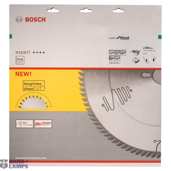 Expert for Wood circular saw blade 350 x 30 x 3,5 mm, 30 image 2