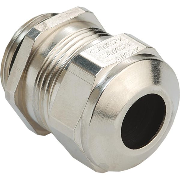 Cable gland Progress EMC brass M12x1.5 Cable Ø 6.0-7.5 mm image 1
