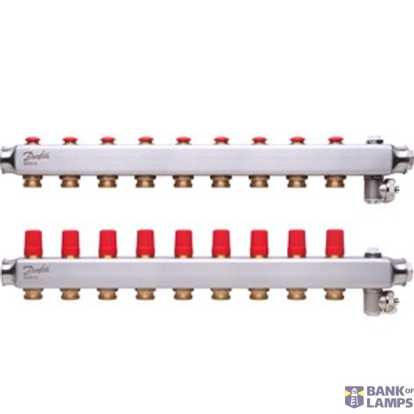 Manifold SSM, STAINLESS STEEL, Number of heating manifold connections [loops] [Max]: 9, 10 bar image 1