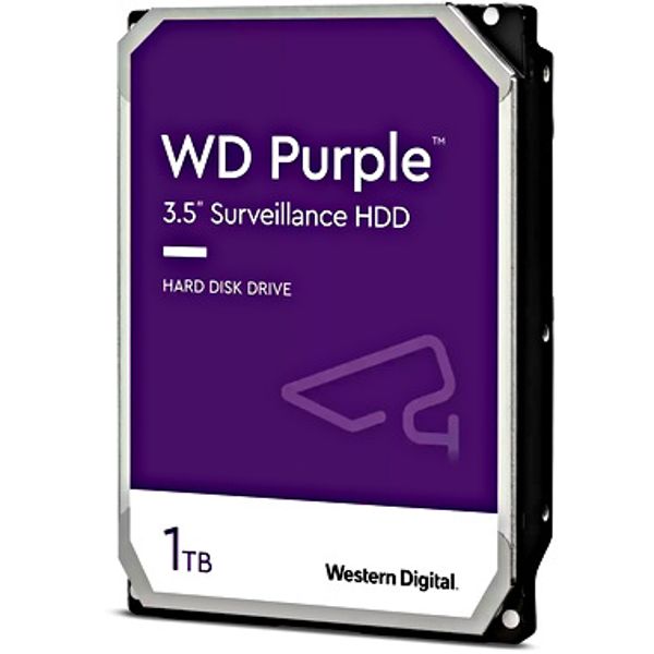 WD Purple Hard Disk 3.5", 1TB SATA3 5400 64MB image 1