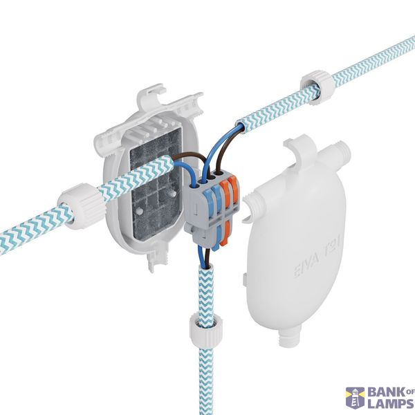 EIVA-3, 3-way outdoor IP65 snap-in joint for Modulair System image 2