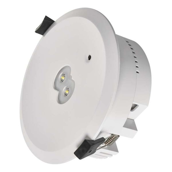 Emergency downlight ORSU 3W 240lm 3h image 1