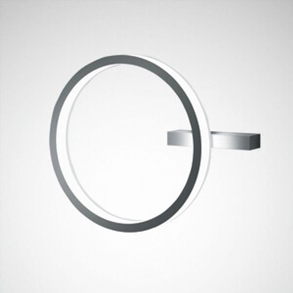 Wall-mounted Luminaire PolaronIQ W Diffuser White around ETDD 17W 1700lm Lambertian (L) IP40 IK05 3 SDCM image 1