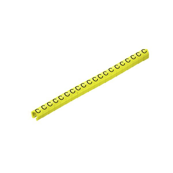 CableLine, Conductor and cable markers, 3 - 4 mm, 3 x 5.5 mm, yellow image 1