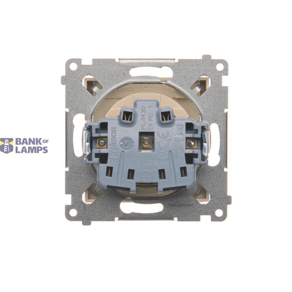 Switch with motion sensor and relay for commercial buildings, Bronze matt, metalic image 1