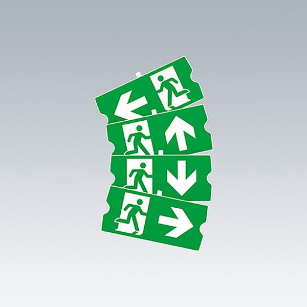 VOYAGER SOLID LEGENDSET SM-1S - Emergency legend kit image 1