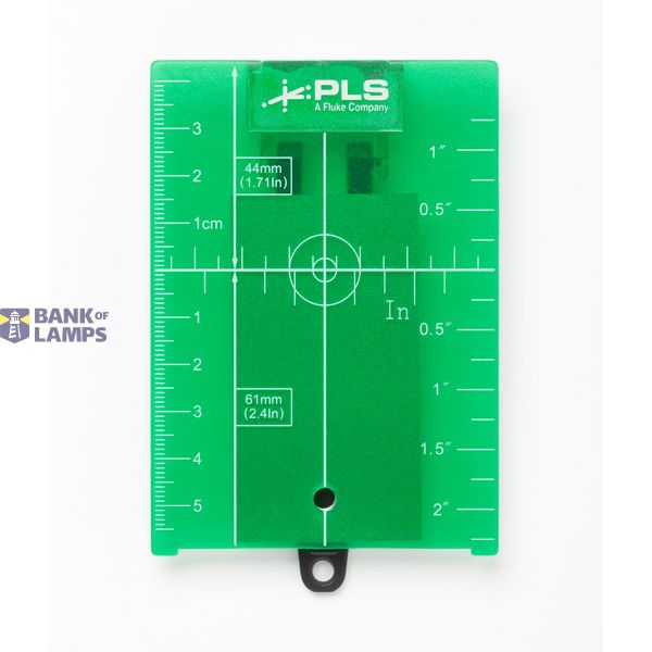 PLS GRT4 Green Magnetic Reflective Target image 1