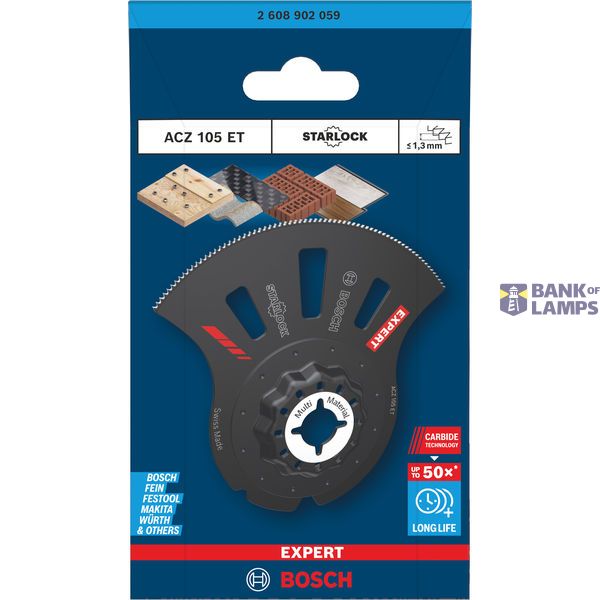 EXPERT ACZ 105 ET Multi Material Segment Saw Blade image 3