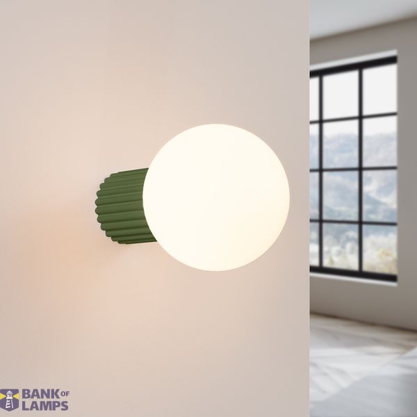 Wall lamp HALO olive green IP44 image 9