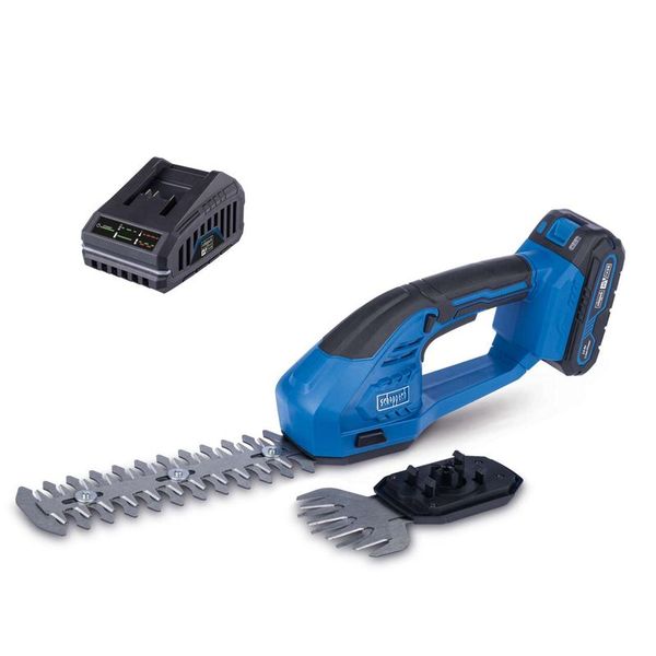 Cordless Grass & Shrub Shears C-HTGS200-X | 2-in-1 | 20V Battery & Charger image 1